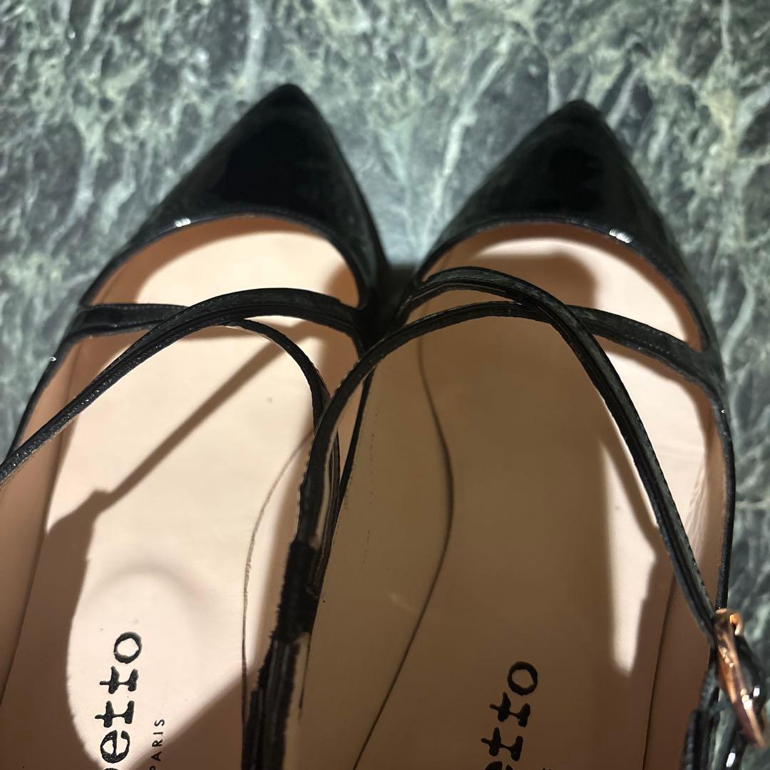 いちご　レペットのクロスストラップシューズ　:40(約25.3㎝)