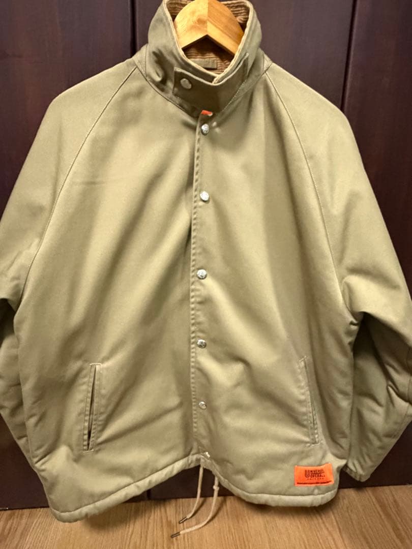 【別注】ユニバーサルオーバーオール×ジーンズファクトリー ボアコーチジャケット