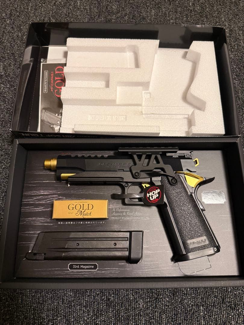東京マルイ ハイキャパ ゴールドマッチ カスタム多数 ガスブロ ガスブローバック