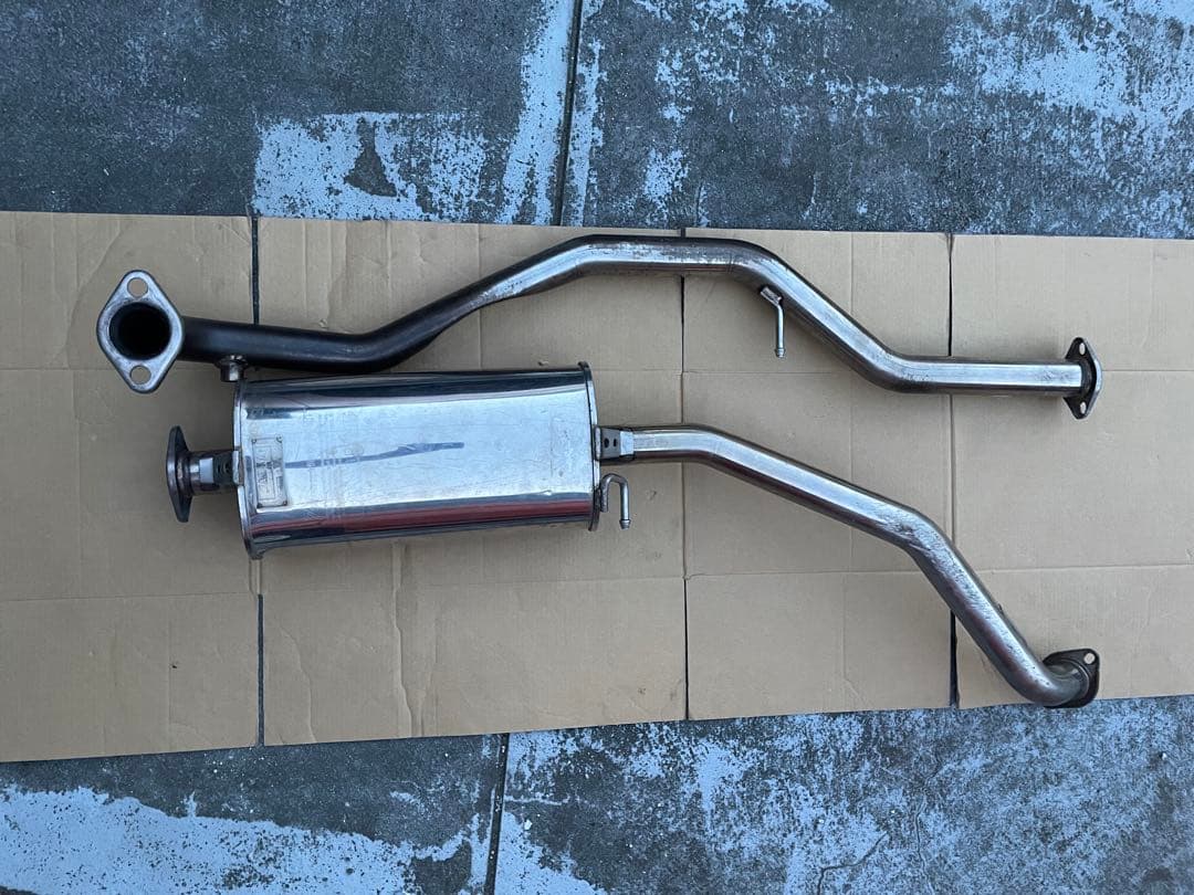 タントL375S マフラー 柿本 フロント 中間パイプ