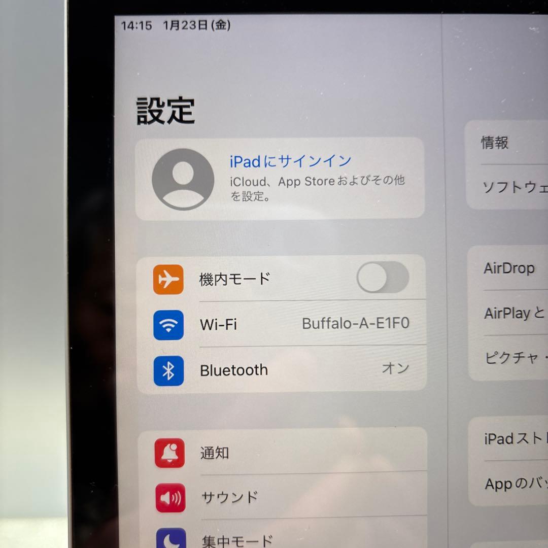 iPad9 64G Wi-Fi PSEパッテリー新品100% 美品