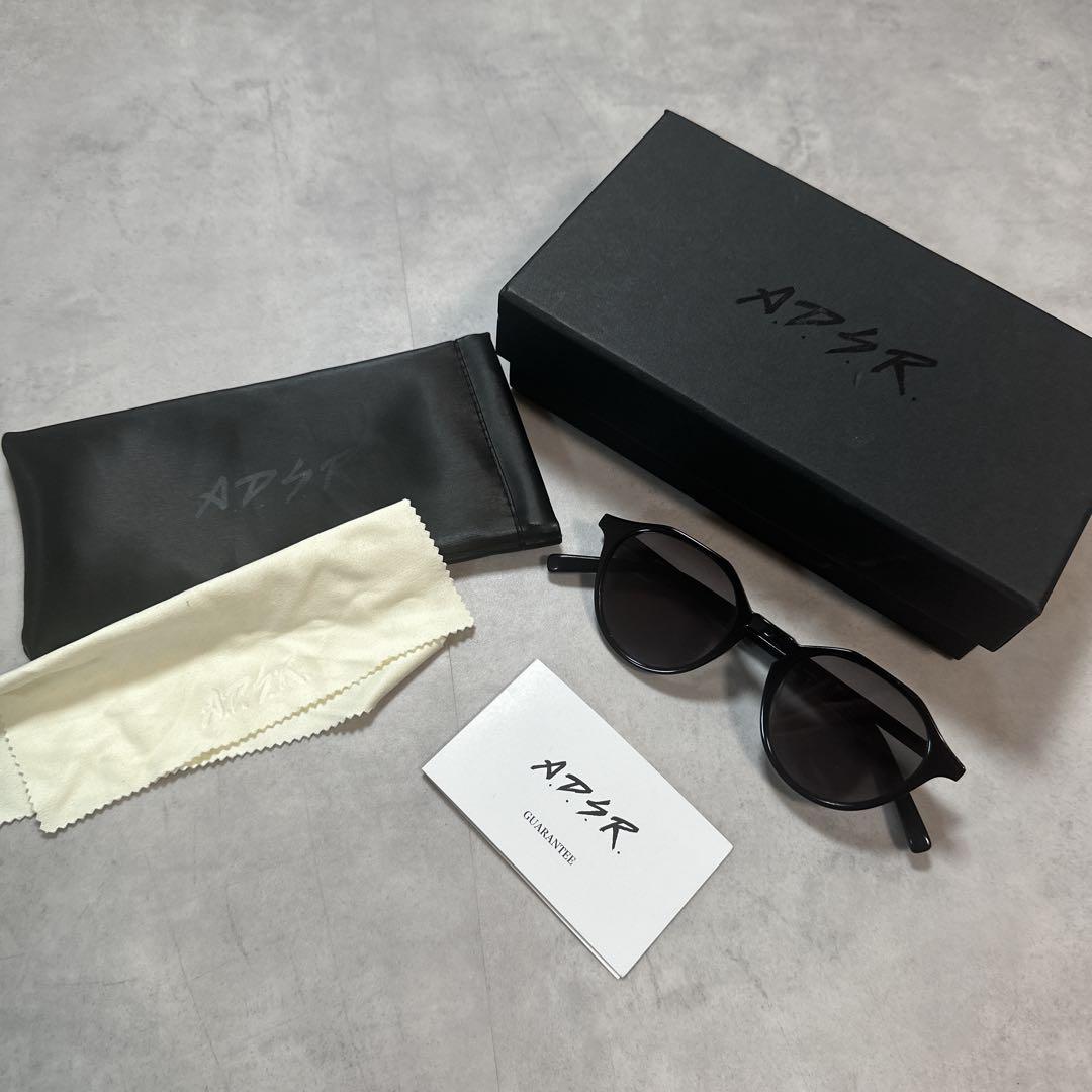 A.D.S.R エーディーエスアール BOZ01 サングラス ブラック.
