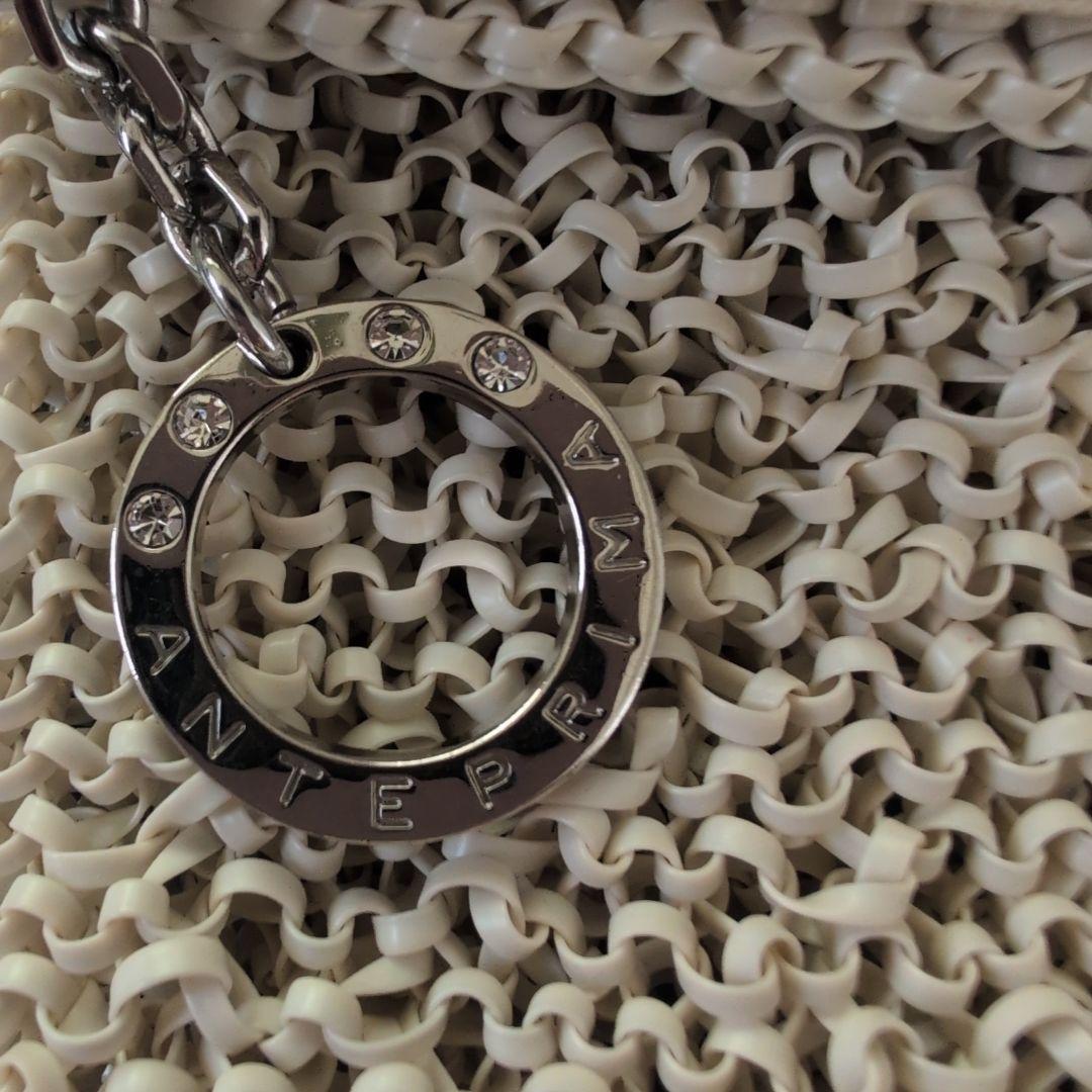 ANTEPRIMA リナッシェレのマットアイボリー色 　ショルダーバッグ