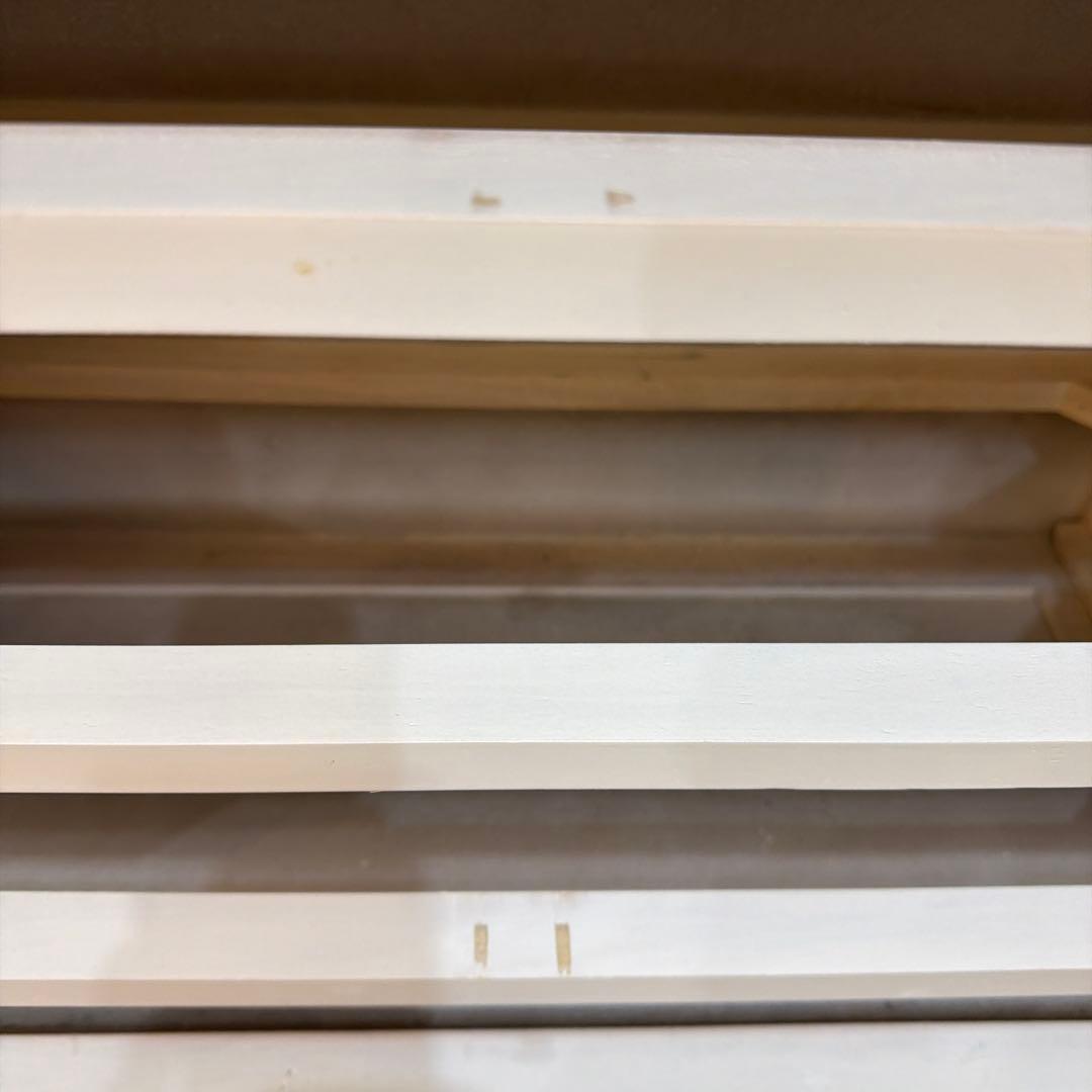 ロココ調 アンティーク風 猫脚 チェスト 4段 姫系 白家具