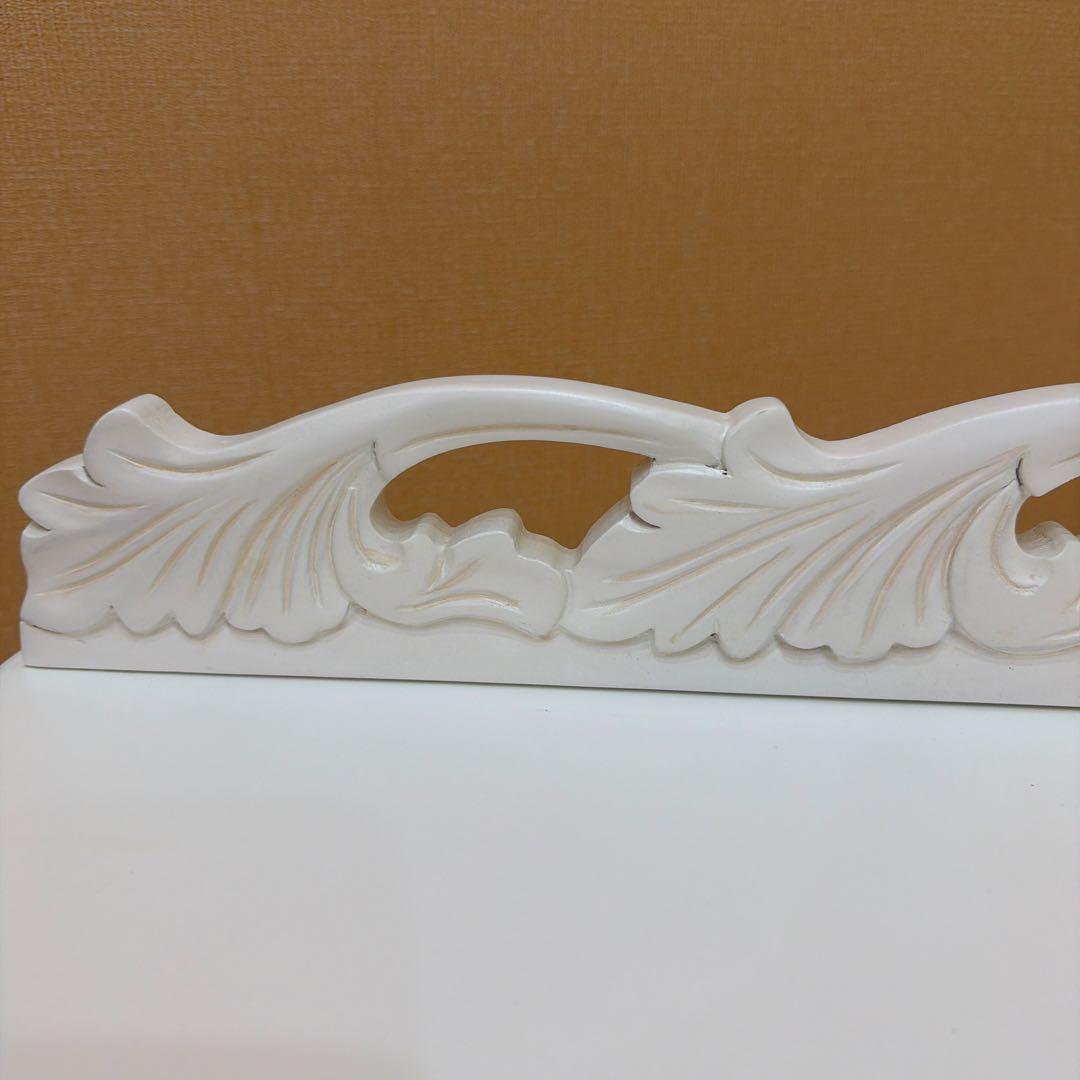 ロココ調 アンティーク風 猫脚 チェスト 4段 姫系 白家具