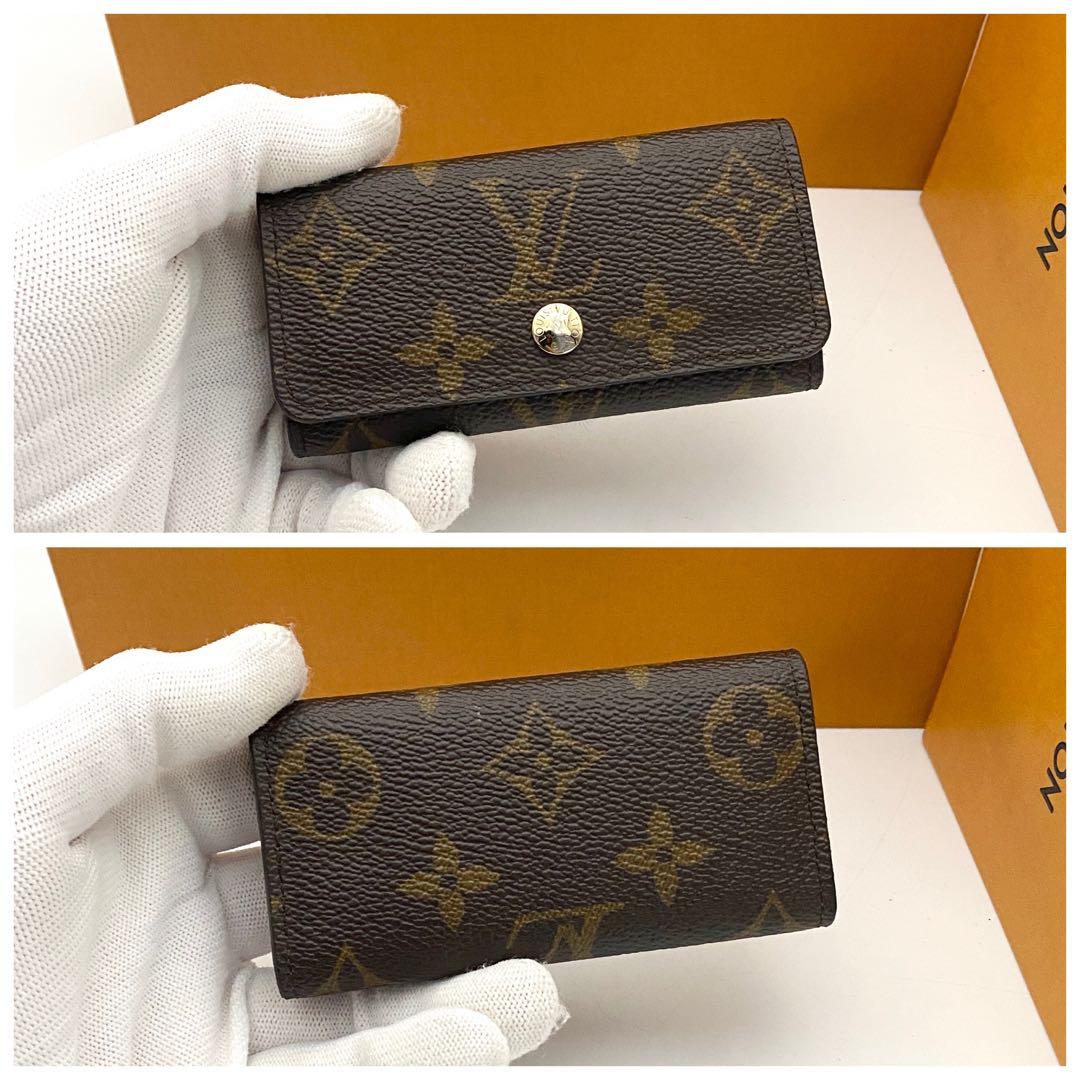 使用わずか　ルイヴィトン　モノグラム　キーケース　ミュルティクレ4