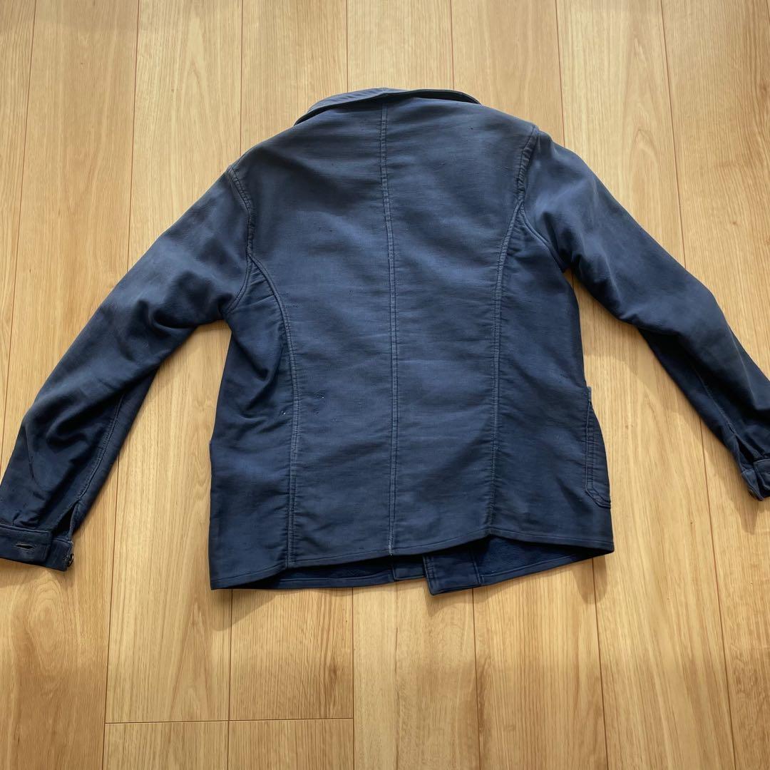ジャケット・アウター French double breasted moleskin jacket