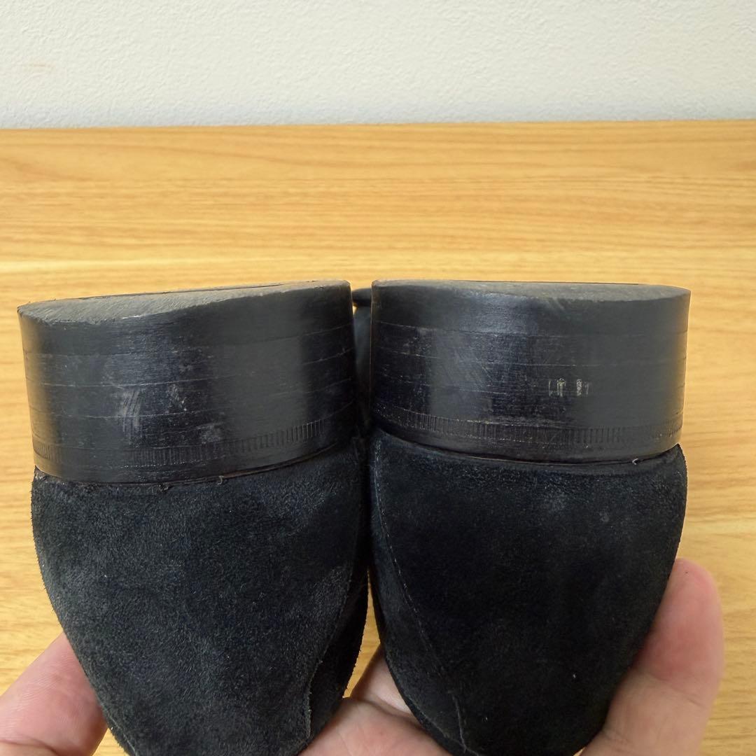 グッチ　ホースビット　黒　スエード　ローファー　39.5サイズ