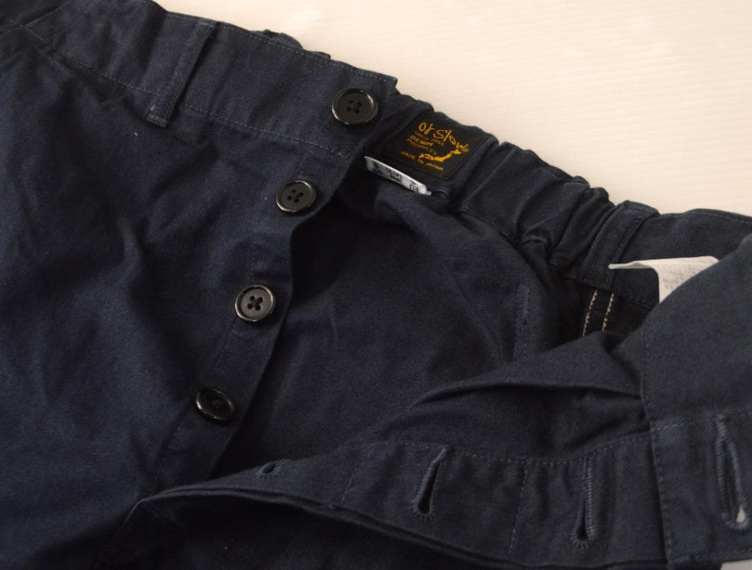 古着　Orslow/オアスロウ　フレンチワークパンツ M(2)　ネイビー