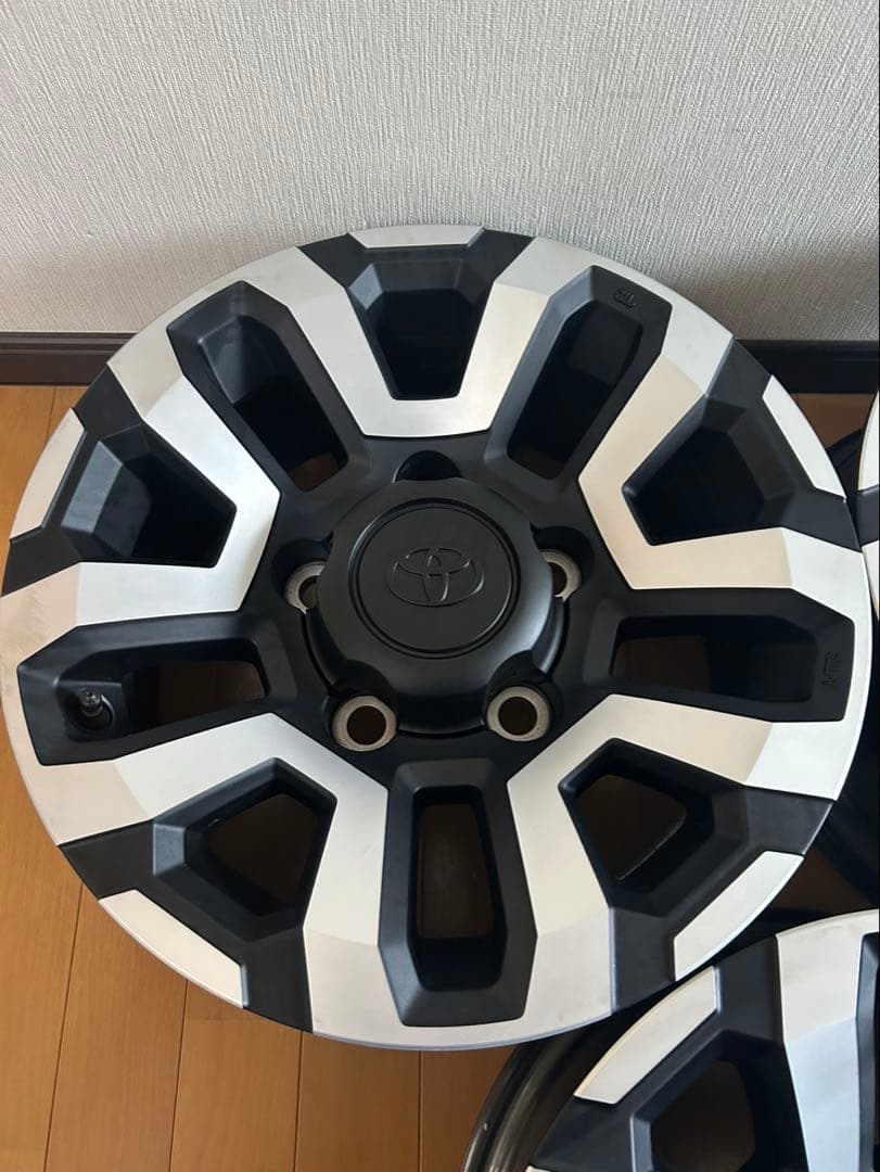 新車外し再再販ランドクルーザー 70純正16in 7J ±0 PCD150 5本