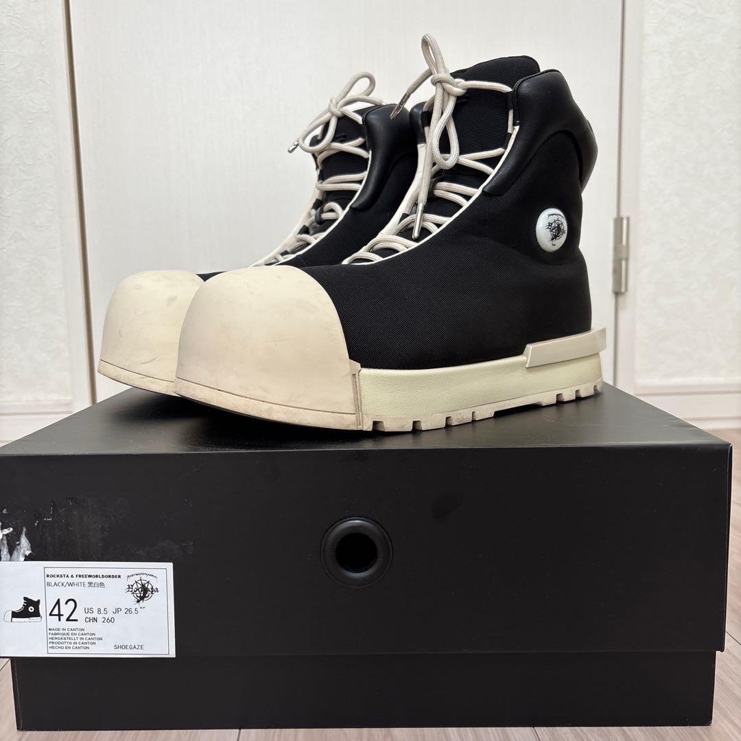 靴 FVVO&ROCKSTA HIGH TOP BOOTS