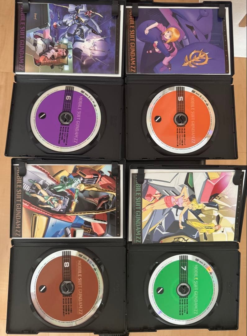 機動戦士ガンダムzz dvd（全12本フルセット）