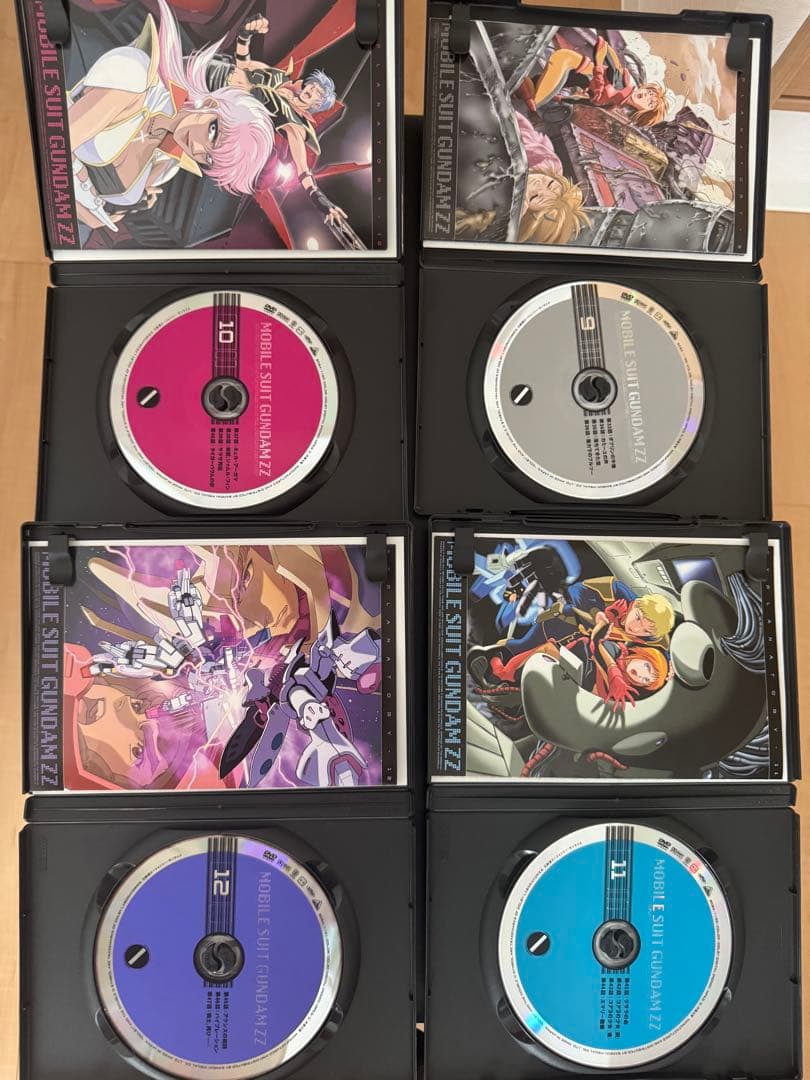 機動戦士ガンダムzz dvd（全12本フルセット）