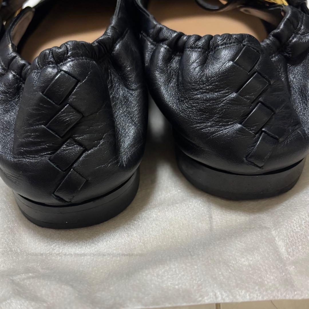 【美品】bottega venata メリージェーン パンプス バレエシューズ