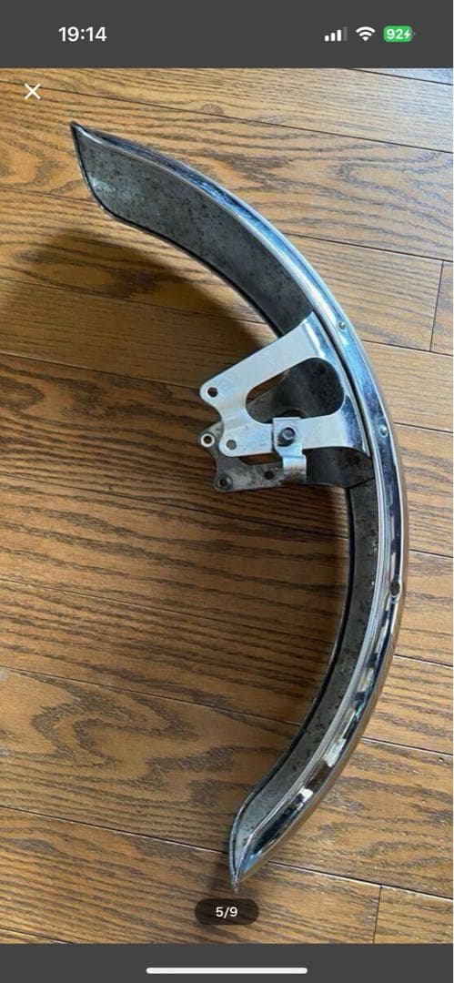 CB400T.CB250T.CB400N.CB250N フロントフェンダー当時物