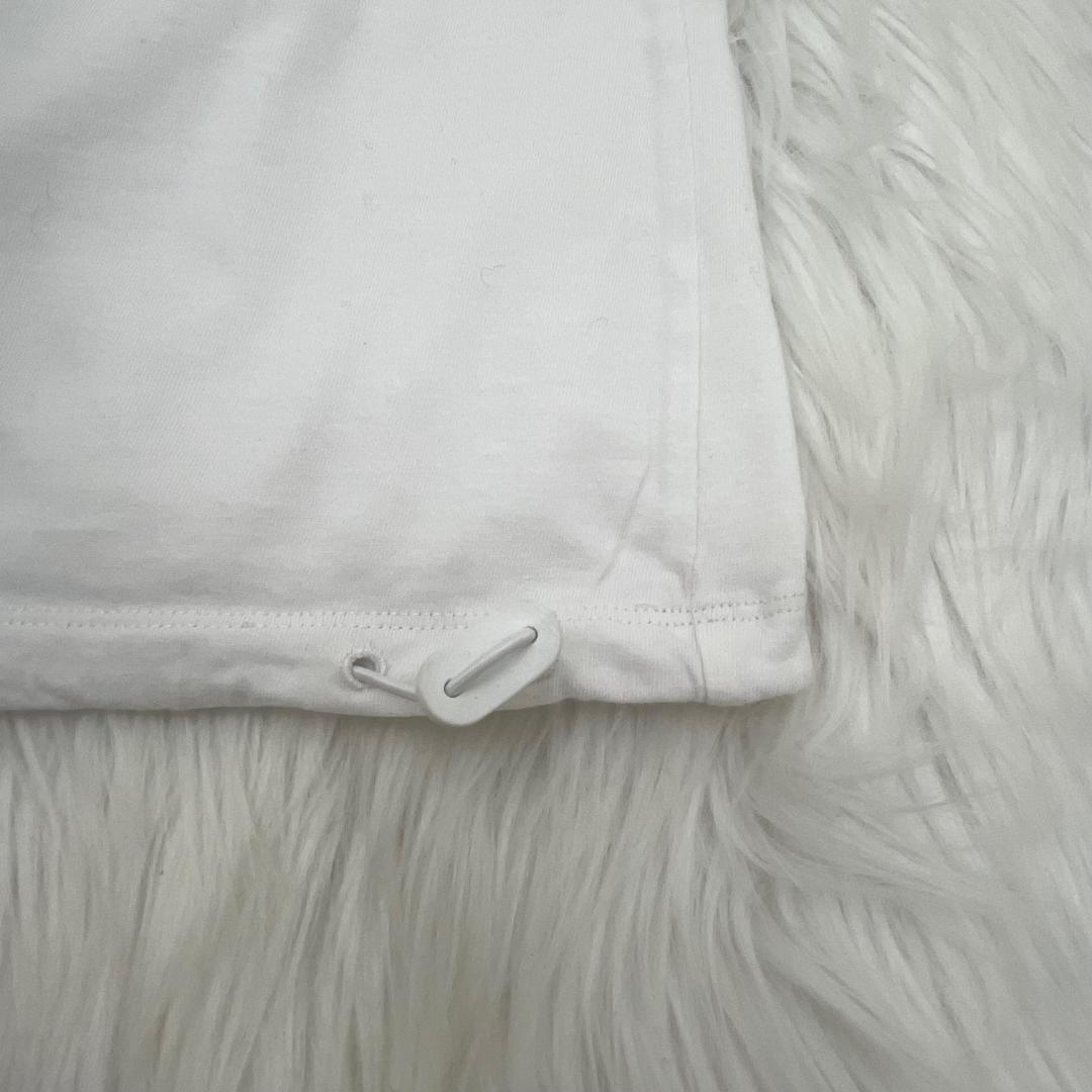 ミュウミュウ　半袖Ｔシャツ　ホワイト　ロゴ Sサイズ　MIUMIU