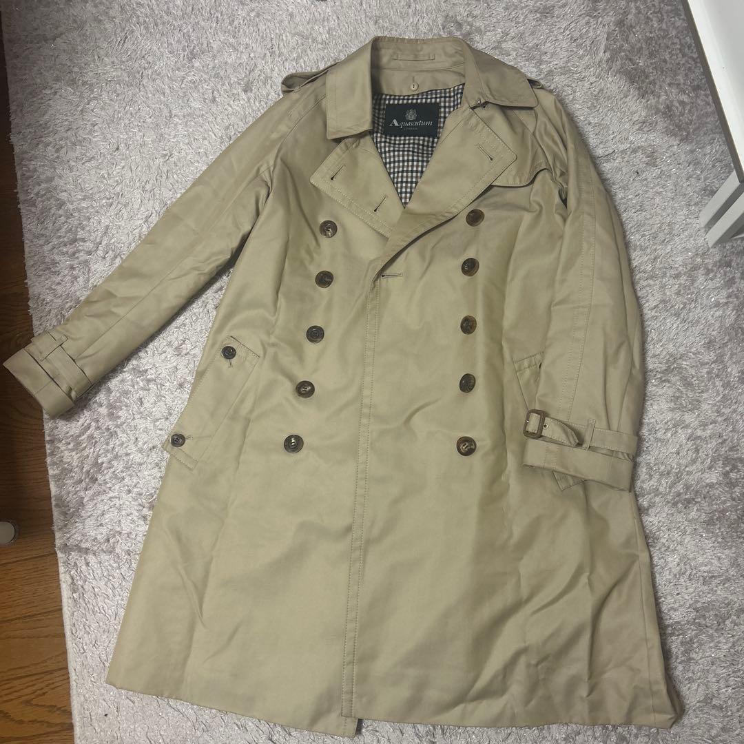 【アクアスキュータム】トレンチコート