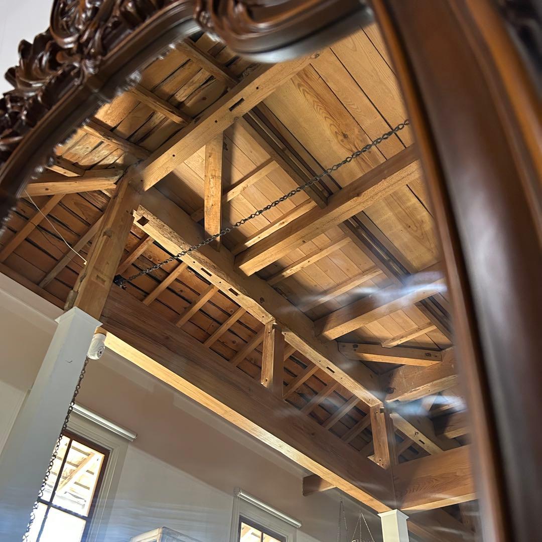 イタリア 大型 ミラードレッサー 壁掛け鏡 大きい