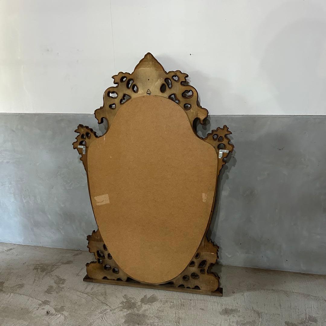 イタリア 大型 ミラードレッサー 壁掛け鏡 大きい