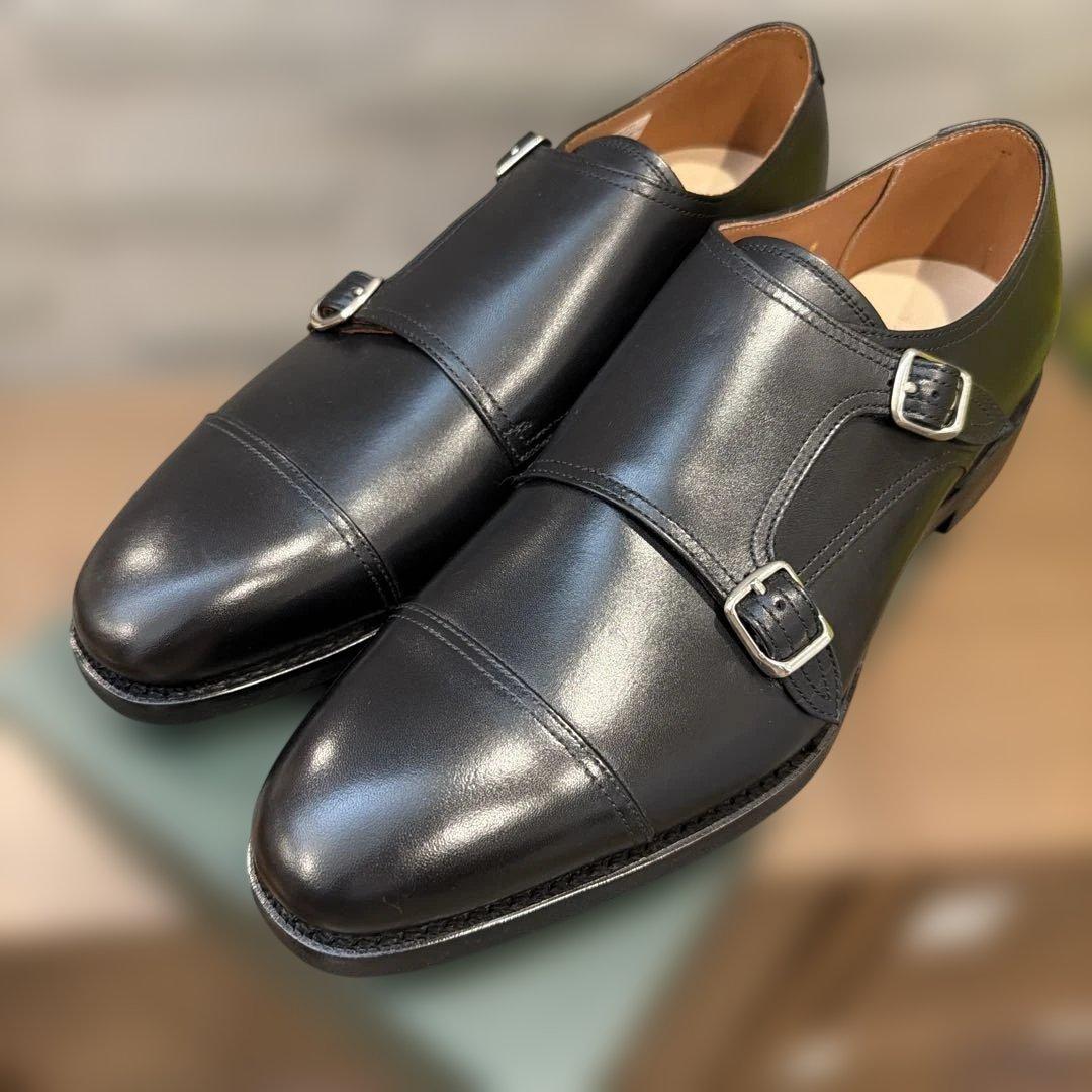 【新品】ユニオンインペリアル　黒ダブルモンク　8インチ(26cm)※サイズ違い有