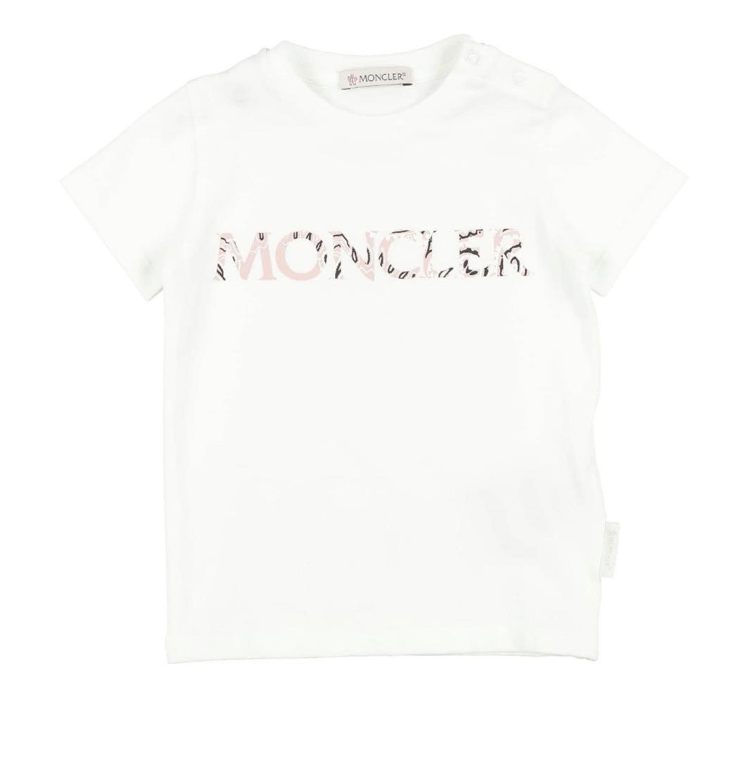 【新品】MONCLERモンクレール ロゴ ベビーTシャツ　2歳　90cm