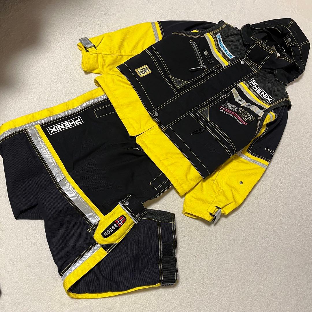 PHENIX 希少スキーウェア イエロー/ブラック