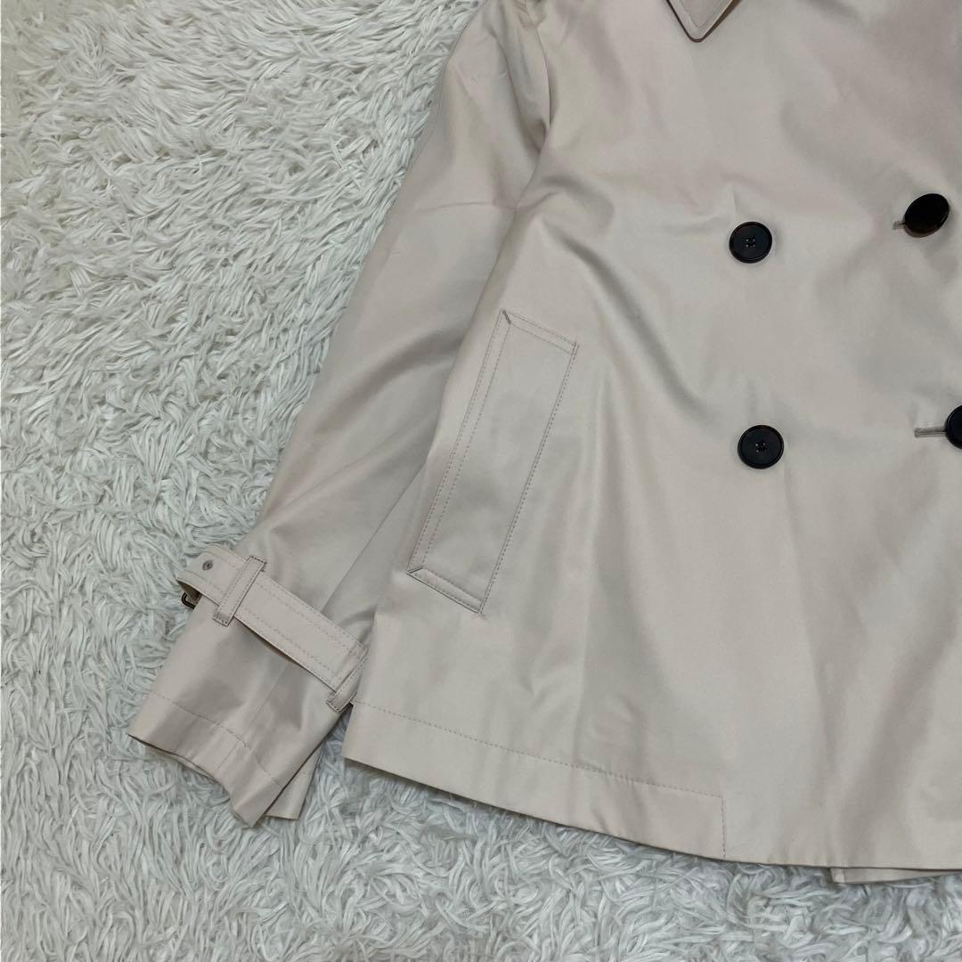 新品 23区　コットンポリエステルギャバジントレンチコート ３８