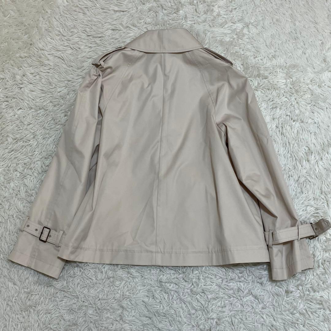 新品 23区　コットンポリエステルギャバジントレンチコート ３８