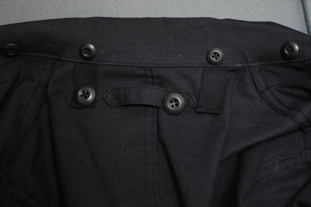 【良品/レア】SUN/kakke ファー付 ミリタリー ジャケット RIP S