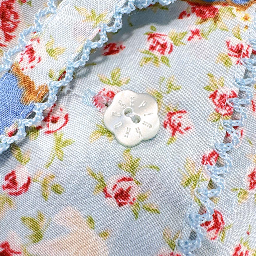 極美品✨PINKHOUSE フェリーチェチュニック　ピコフリル　ワンピース