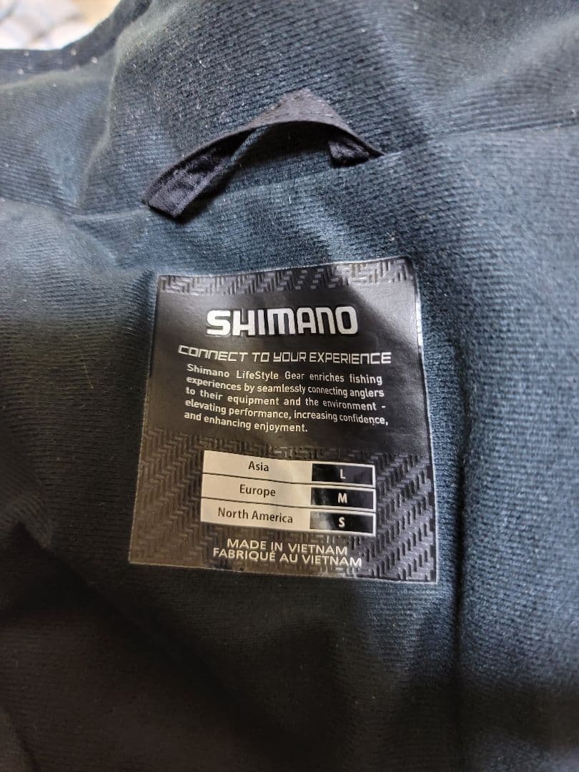 SHIMANO フィッシングスーツ ブラック 上下セット