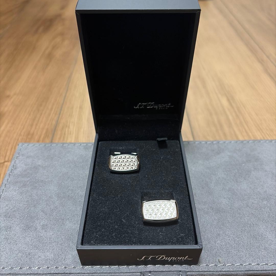 【美品】デュポン S.T. DUPONT ファイヤーヘッド カフス 付属品あり