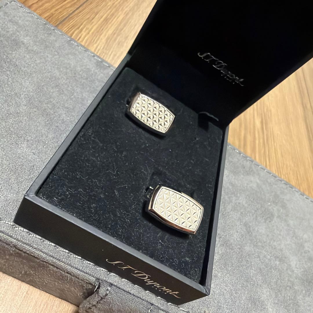 【美品】デュポン S.T. DUPONT ファイヤーヘッド カフス 付属品あり