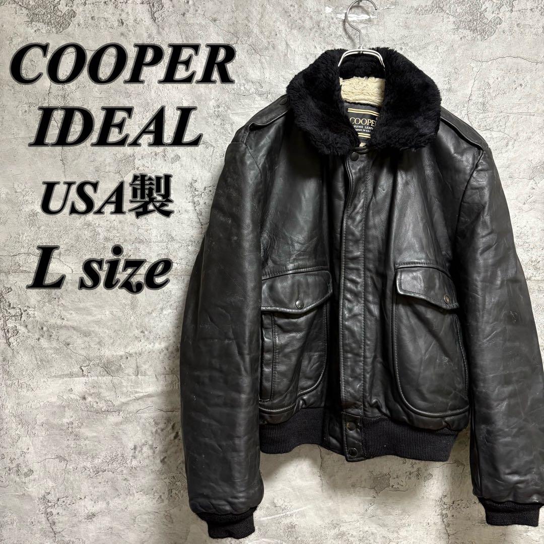 COOPER クーパー　レザージャケット　A-2 G-1 本革　IDEAL L