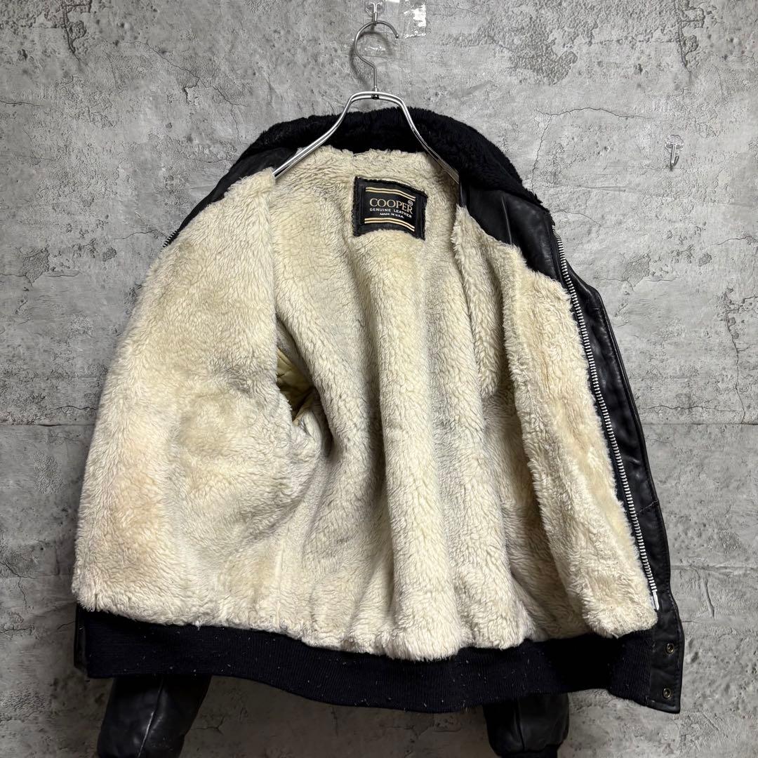 COOPER クーパー　レザージャケット　A-2 G-1 本革　IDEAL L