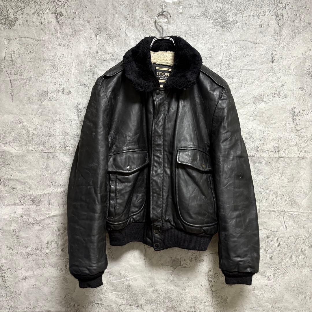 COOPER クーパー　レザージャケット　A-2 G-1 本革　IDEAL L