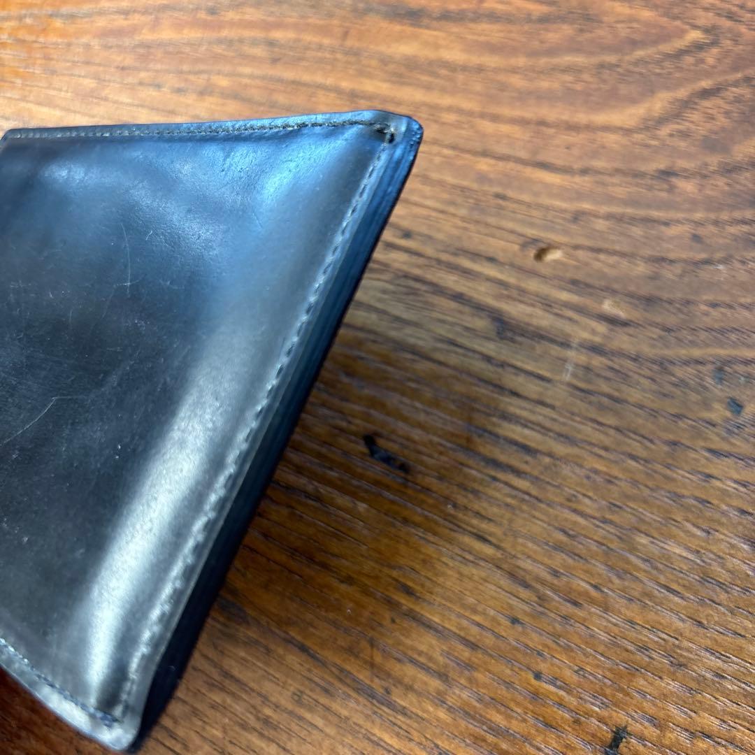 処分特価❗️クラフスト　CRAFTSTO シェルコードバン マネークリップ