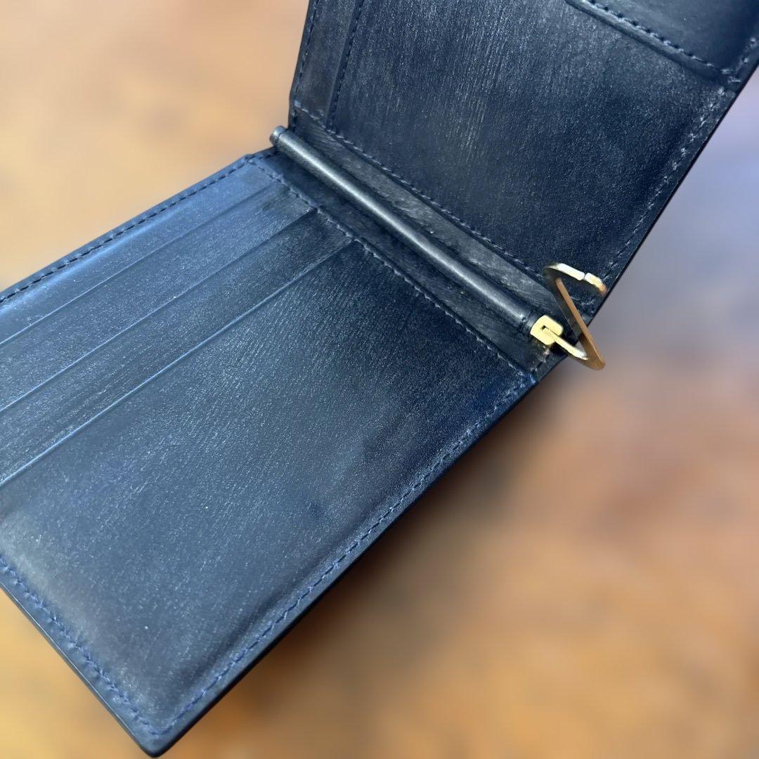 処分特価❗️クラフスト　CRAFTSTO シェルコードバン マネークリップ