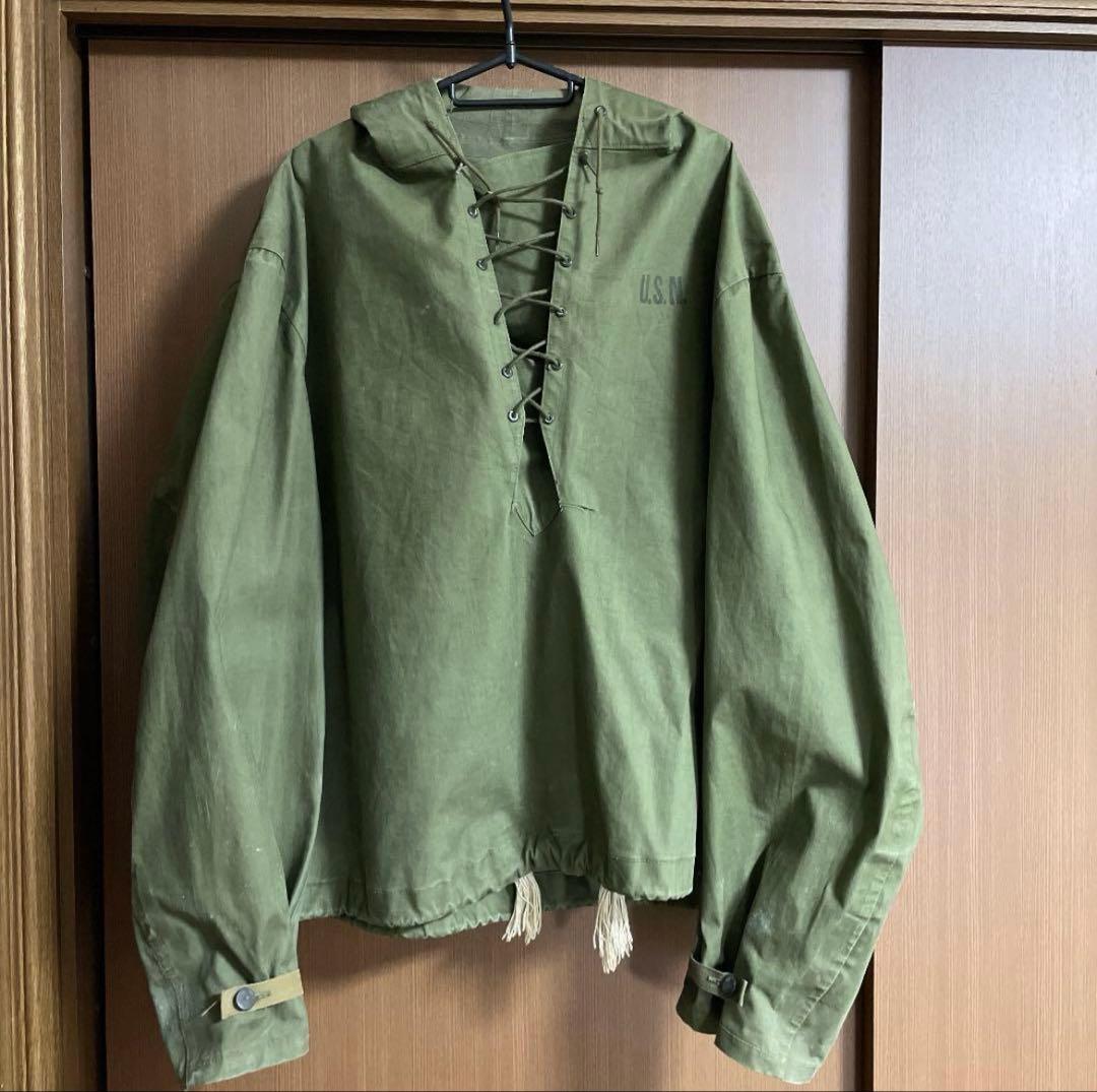 1940's US NAVYデッキレインパーカー