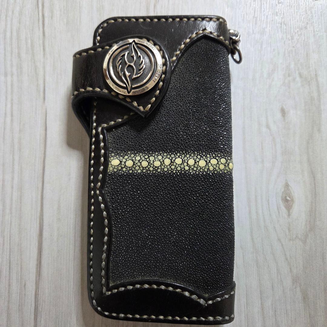 スティングレイ サドルレザー ロングウォレット 長財布 最終値下げ