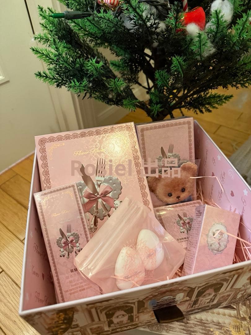 本日までセール　フラワーノーズ　スウィーティーベア　選択可能　クリスマスセット