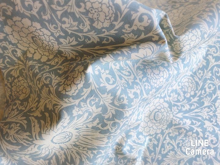 y*o様 liberty リバティー ウィリアムモリス ブルー マルチカバー サ
