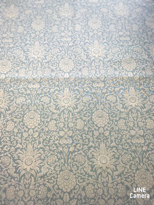 y*o様 liberty リバティー ウィリアムモリス ブルー マルチカバー サ