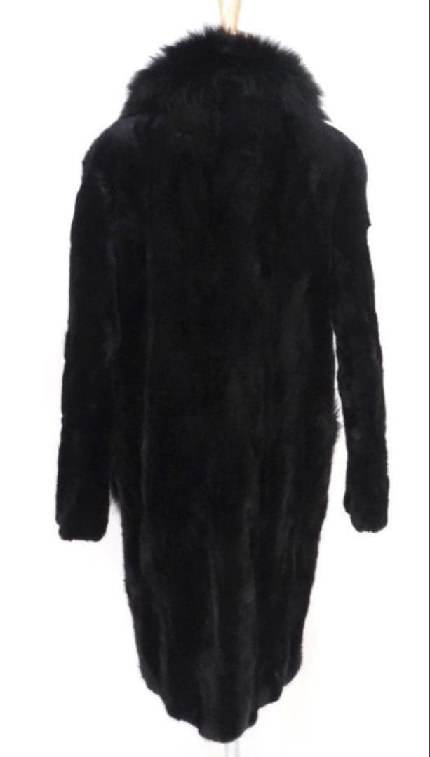  QIANZIYI ポケットファー　ミンクコート