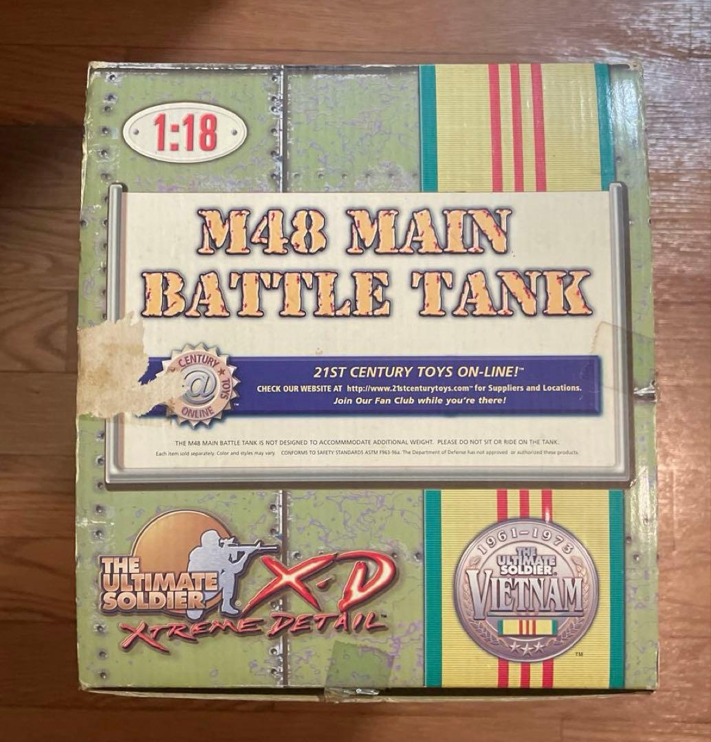 21st Century Toys 1/18 アメリカ軍 M48 主力戦車