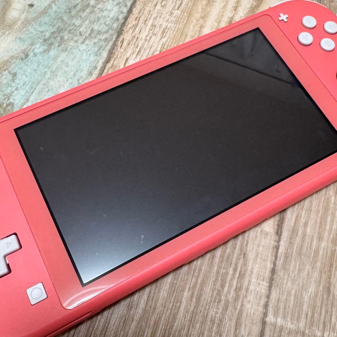 Nintendo Switch Lite コーラル ピンク 本体 初期化済み
