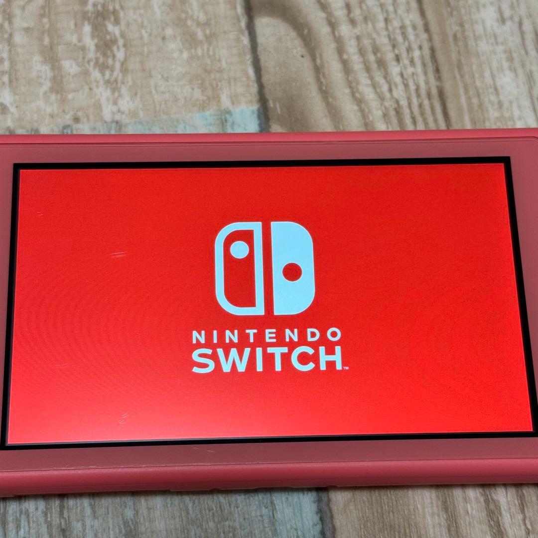 Nintendo Switch Lite コーラル ピンク 本体 初期化済み