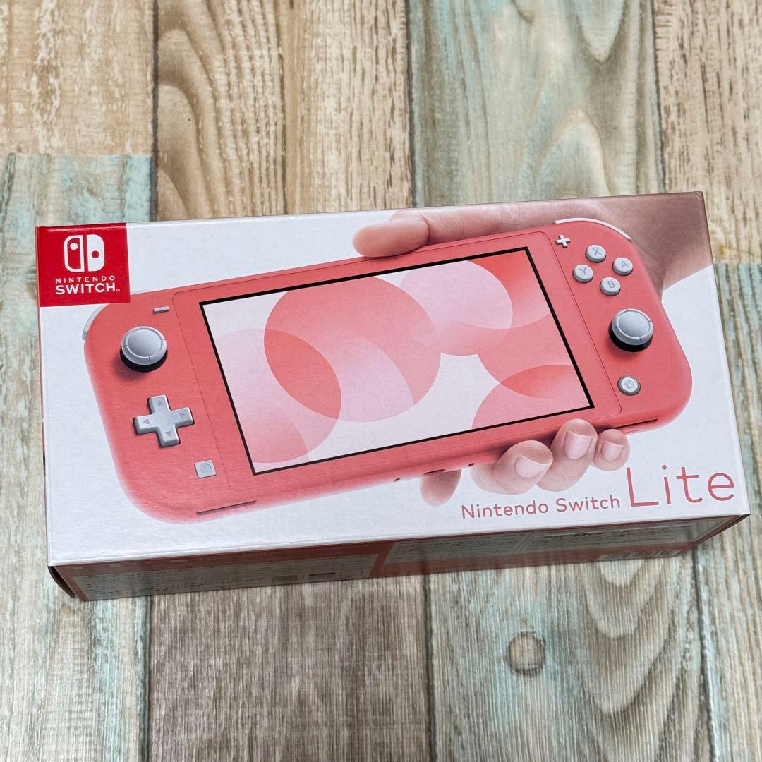 Nintendo Switch Lite コーラル ピンク 本体 初期化済み