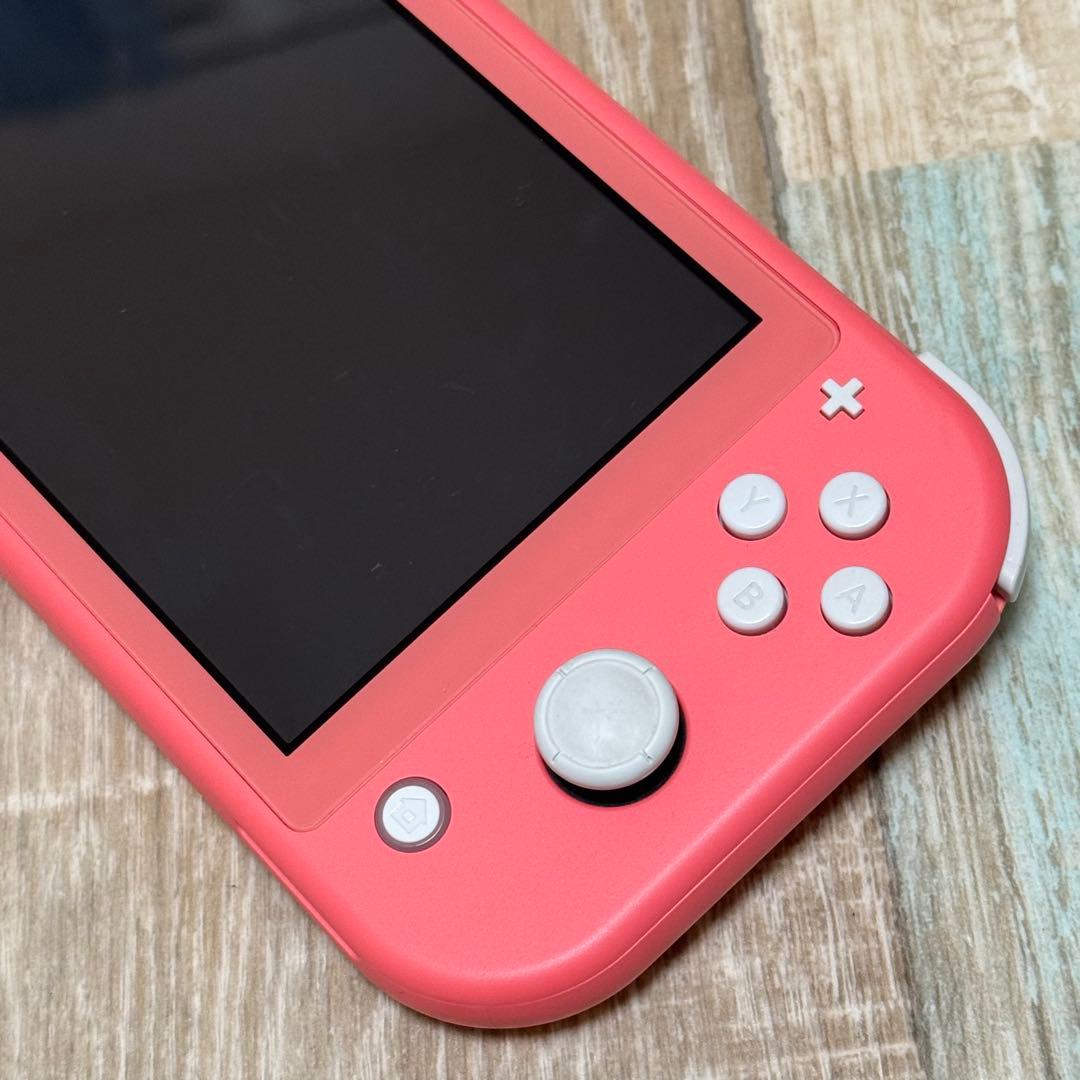 Nintendo Switch Lite コーラル ピンク 本体 初期化済み
