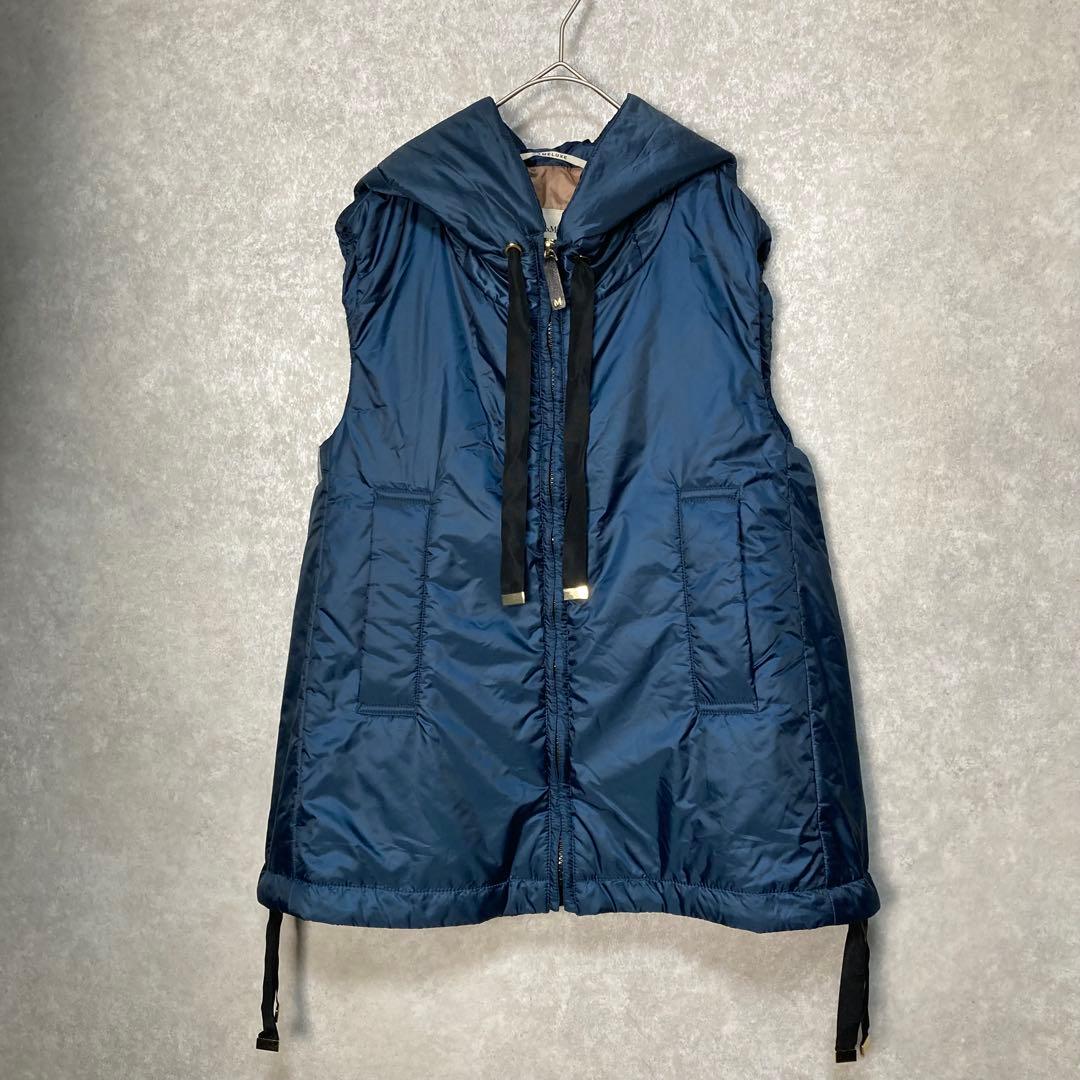 美品 Max Mara The Cube CameLuxe ジレ ダウンベスト